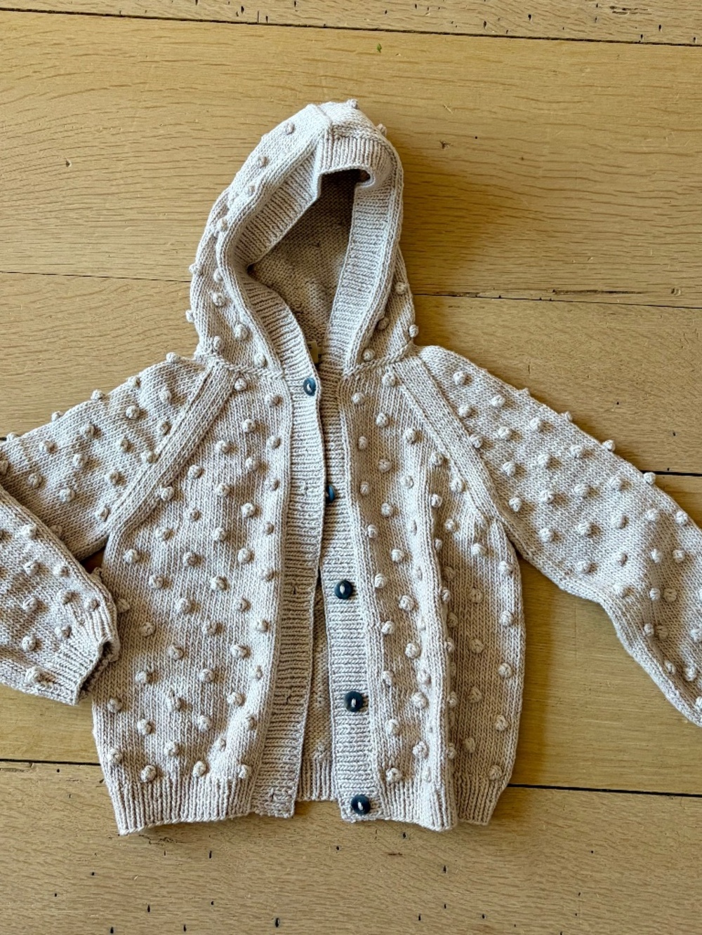Popcorn Sweater in Moon